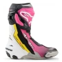 Ботуши ALPINESTARS SUPERTECH R V2 Black/Pink/White/Yellow, снимка 2