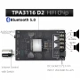 Bluetooth 5.0 стерео аудио усилвател 2x50W TPA3116D2 – Hi-Fi клас D, за DIY пасивни тонколони 10281, снимка 7