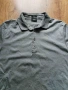 hugo boss silk cotton mens polo shirt - мъжка ЛУКС  куприна-памук тениска Л, снимка 2