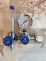 Нов комплект медицинска кислородна бутилка 3L / 200 bar + регулатор BGE + овлажнител, снимка 8