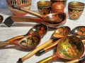 Лот Хохлома Стари Руски Сувенири, снимка 11