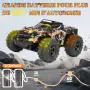 Кола с дистанционно управление - 1:18 Високоскоростна LED светлина 25 км/ч RC кола , снимка 6