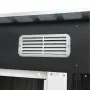 Метална градинска къща за инструменти с вентилация и заключване - 277 × 299 × 192 см, снимка 4