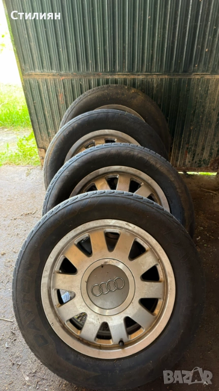 Джанти с гуми от Audi 80 B3, снимка 1