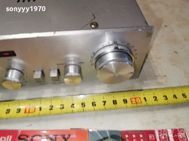 MARS MV-100 HI-FI AMPLIFIER ВНОС GERMANY 1008261012L4, снимка 13 - Ресийвъри, усилватели, смесителни пултове - 55610516