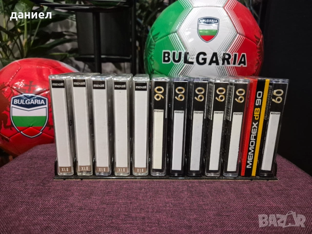 Качествени аудио касети MAXELL XLII 60/90/100 - TYPE II - хромна лента + подарък