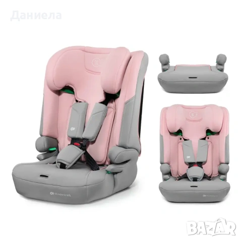 Kinderkraft I-COMFY i-Size столче за кола PINK