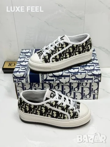 Dior ⚜️Дамски Кецове , снимка 4 - Кецове - 55605941