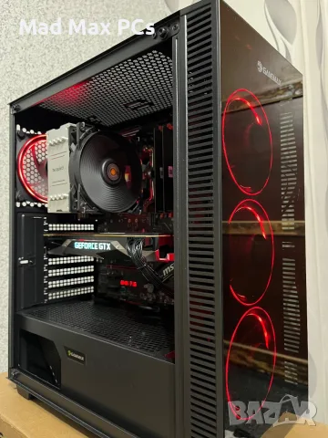 Геймърски компютър Ryzen 5 3600/ GTX 1080 Ti/ Ram 16GB/ SSD 500GB+1TB, снимка 2 - Геймърски - 55397721
