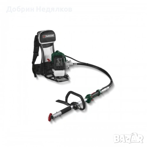 Бензинов тример PARKSIDE 6 в 1, тример, храсторез, резачка, ножица за храсти и тример за пътеки, снимка 2 - Градинска техника - 54171392