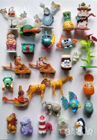 Стари играчки от шоколадови яйца - Киндер - Kinder Surprise, снимка 3 - Колекции - 32941271