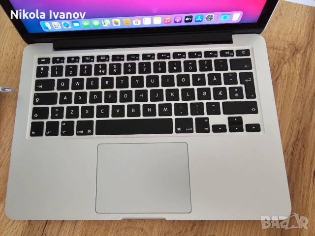 MacBook Pro 13 inch Retina (Mid 2014) | i5 / 8GB RAM / 256GB SSD | 5 часа батерия (84% | 282 цикъла), снимка 3 - Лаптопи за дома - 54800952