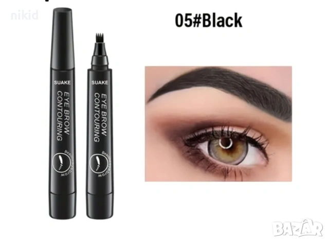 TATTOO Молив за вежди ефект Микроблейдинг писалка водоустойчив, снимка 7 - Козметика за лице - 38194454