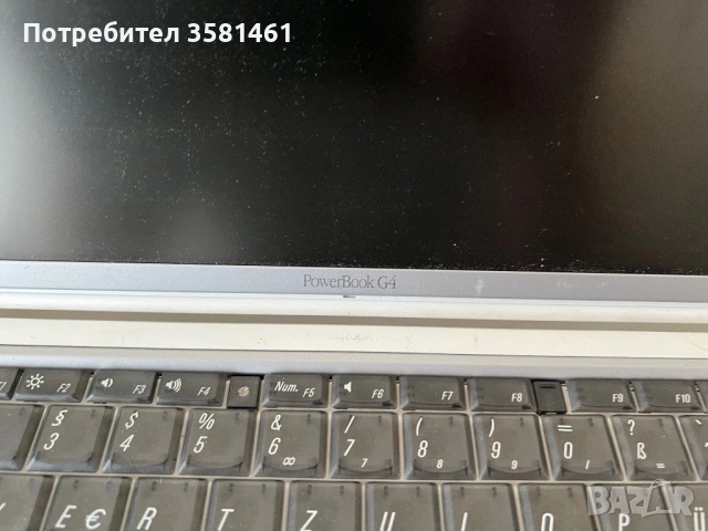 Powerbook, работи и е заключен с профил, снимка 2 - Части за лаптопи - 54693475