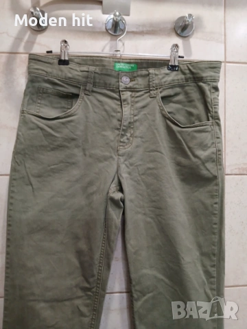 Benetton дънков панталон за тийнеджър/мъж до 176 см., снимка 3 - Панталони - 54143015