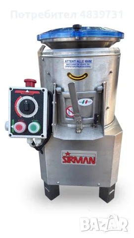 Професионална картофобелачка SIRMAN PP 4 INOX 4кг - Made in Italy - , снимка 2 - Обзавеждане на кухня - 55351783