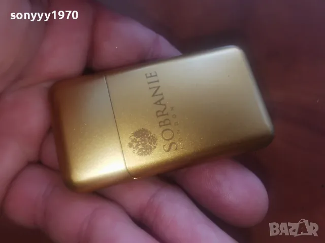 SOBRANIE GOLD NEW-ЗАПАЛКА С РЕОТАН 0608261148
