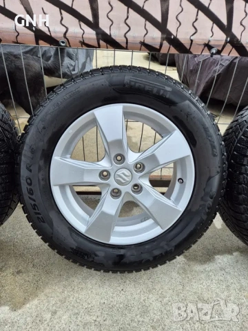 Джанти Suzuki 16 цола , 5х114.3 , 6j , et50 215/60/16 Fiat Toyota, снимка 4 - Гуми и джанти - 54576057