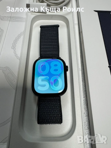 Apple Watch Series 10 (46mm) Jet Black – Клетъчен (Cellular), снимка 2 - Друга електроника - 55042833