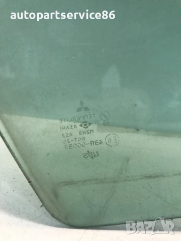 Стъкло за предна дясна врата за Mitsubishi Galant (2001) 43R-00033, снимка 2 - Части - 54801824