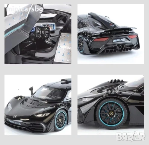 Метални колички: Mercedes-AMG ONE 1:18 метален макет кола, снимка 3 - Колекции - 54916193