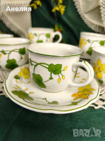 Vileroy & boch Geranium за чай и кафе, снимка 8 - Чаши - 55397916