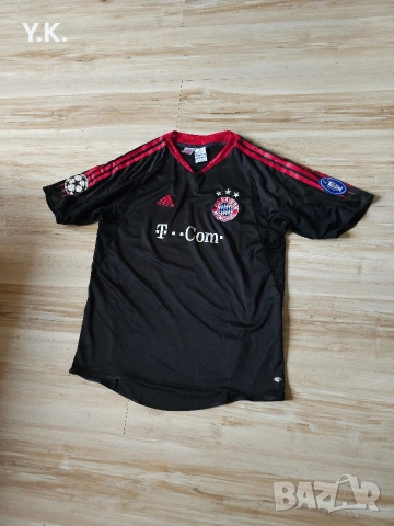 Оригинална тениска Adidas Climacool x F.C. Bayern Munchen / Season 04-05 (Third), снимка 2 - Тениски - 54156817