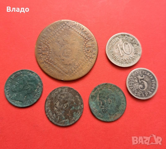 Лот стари чужди монети , снимка 2 - Нумизматика и бонистика - 54317036