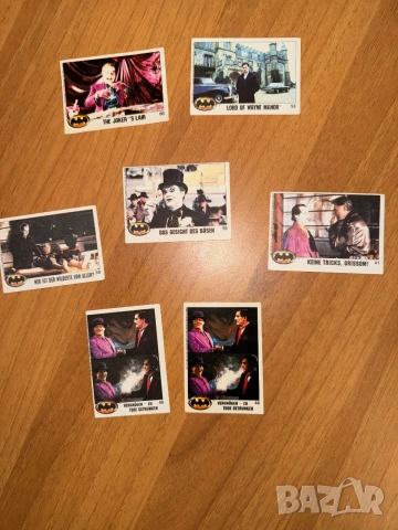 BATMAN CARDS 1989 , снимка 2 - Колекции - 54989056