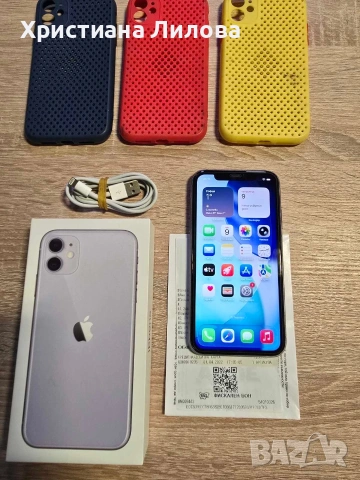 Iphone 11 64GB Батерия 82%, снимка 10 - Apple iPhone - 54369023