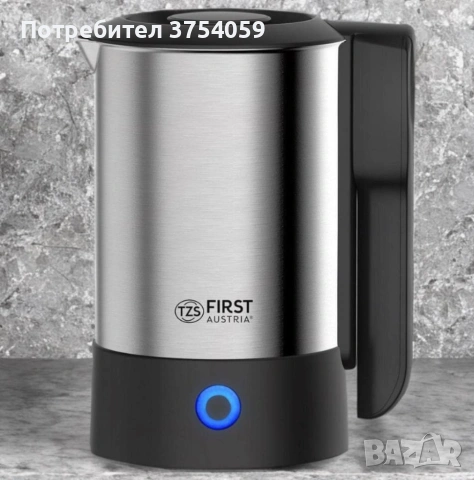 Електрическа туристическа кана от неръждаема стомана - 600 мл, 1000W FIRST, снимка 6 - Кани - 55199792