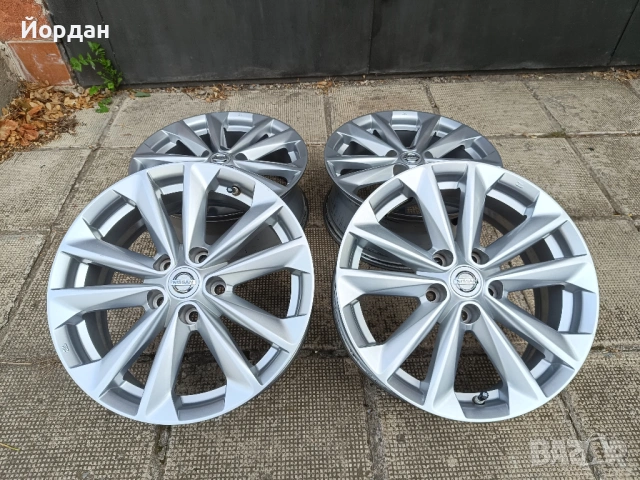 ОРИГИНАЛНИ джанти 17 ' цола 5x114,3 НИСАН Кашкай / NISSAN QASHQAI J10 J11 7J ET40 + датчици, снимка 3 - Гуми и джанти - 54485880