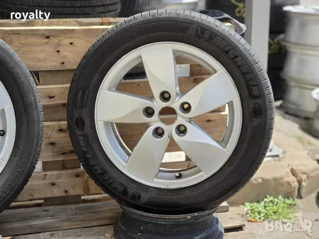 5х114.3 16 Джанти Toyota Suzuki Honda 5x114.3 ет 47 , J 6.5, Централен отвор 66.1 ГУМИ 205 55 16 Mic, снимка 5 - Аксесоари и консумативи - 55347850