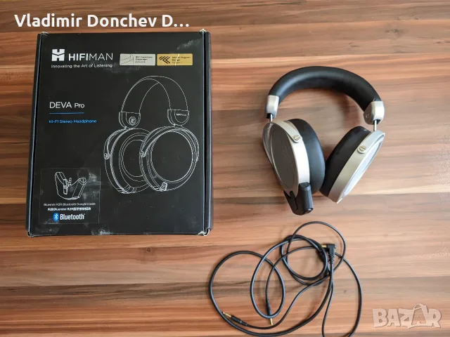 Слушалки Hifiman Deva Pro + Bluemini R2R - като нови