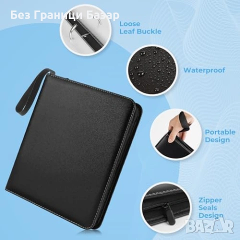 Нов Класьор за колекционерски карти 900 джоба TCG спортни, калъф органайзер папка, снимка 2 - Други - 54046900