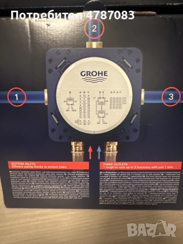 душ система Grohe, снимка 8 - Други стоки за дома - 55418912