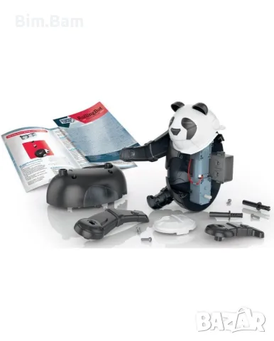 Търкалящ се робот панда Science & Play - Rolling Bot / Clementoni, снимка 3 - Електрически играчки - 55414802