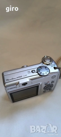 Фотоапарат Canon PowerShot A550 в, снимка 3 - Фотоапарати - 55175093