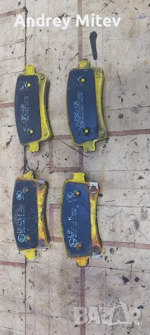 Предни и задни накладки EBC Yellowstuff за Опел Инсигния ОРС, снимка 5 - Части - 55482446