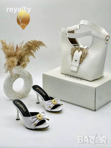 Versace Нов Дамски Комплект Различни Цветове , снимка 8 - Дамски обувки на ток - 54646683
