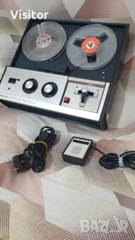 Преносим ролков магнетофон SANYO MR-115, снимка 7 - Декове - 55578903