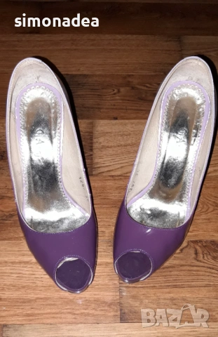 Естествен лак  GiAnni 37 номер, снимка 5 - Дамски ежедневни обувки - 54242392