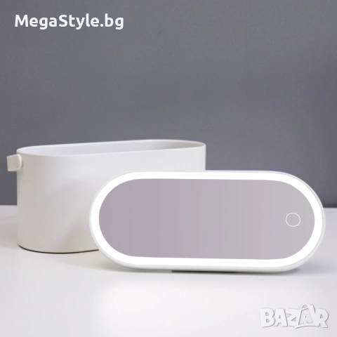 Козметичен куфар с димиращо LED огледало (USB), снимка 6 - Други - 55176526