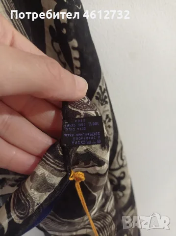 Дамски шал Etro, снимка 4 - Шалове - 55350321