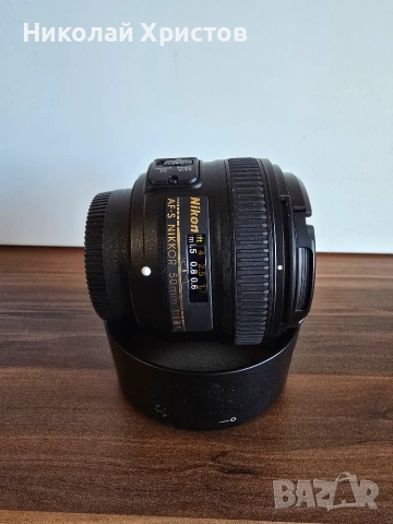 Nikon Nikkor 50mm f/1.8, снимка 2 - Обективи и филтри - 55140584