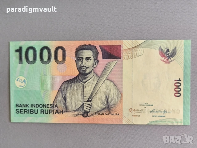 Банкнота - Индонезия - 1000 рупии UNC | 2011г.
