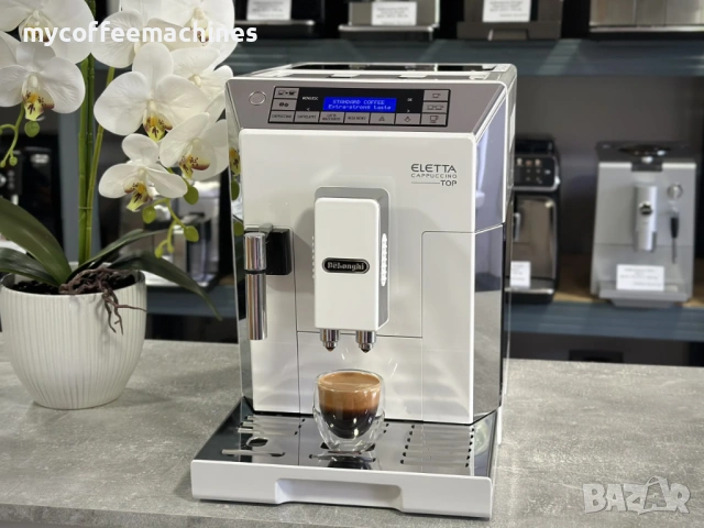 Кафемашина DeLonghi Eletta Cappuccino TOP, снимка 5 - Кафемашини - 54923264