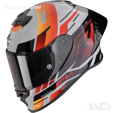 Мото Каска SCORPION EXO-R1 EVO 2 AIR Adrenaline Orange/Gray 2026 860.37 лв. / 439.90 €