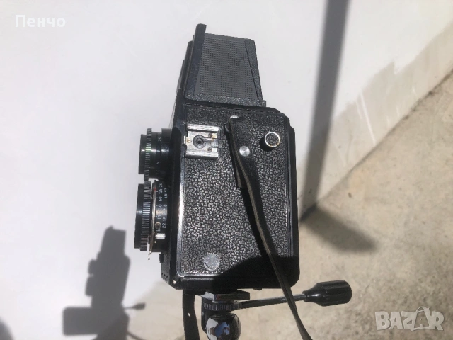 стар фотоапарат "LUBITEL 166 UNIVERSAL"с трипод /тринога/, снимка 7 - Антикварни и старинни предмети - 54312966