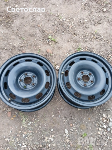 2бр 15ски джанти за VW, AUDI, SEAT, SKODA 5x100